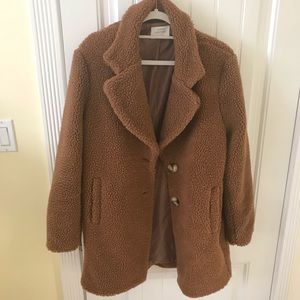 Brown Sherpa Coat